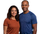 men and women on low t