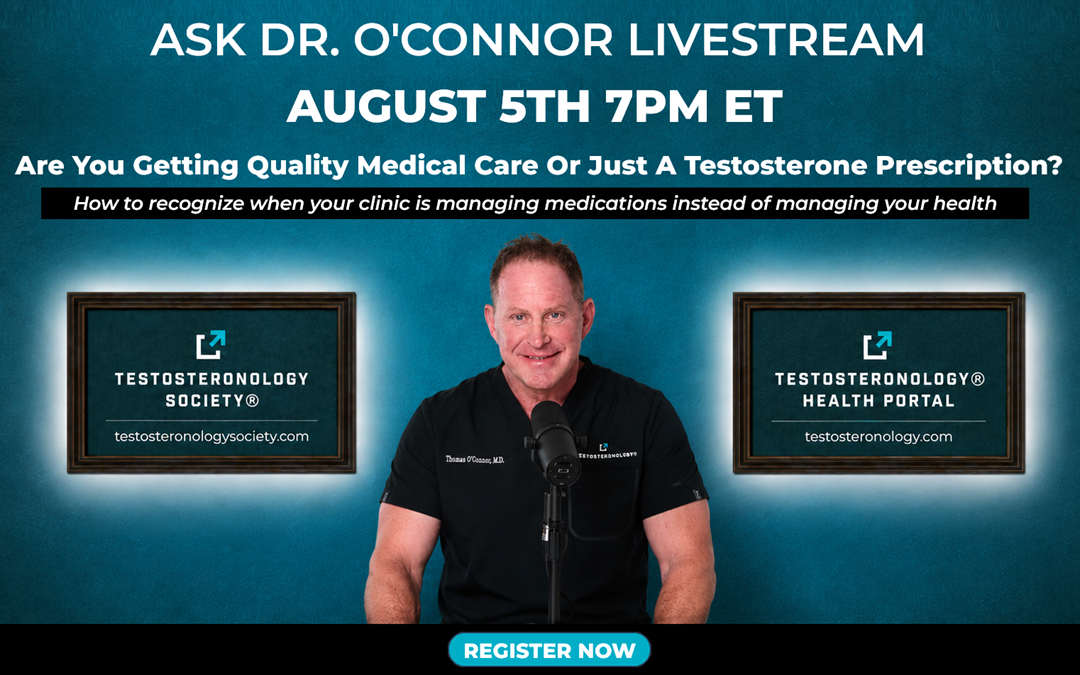 Live Ask The Testosteronologist